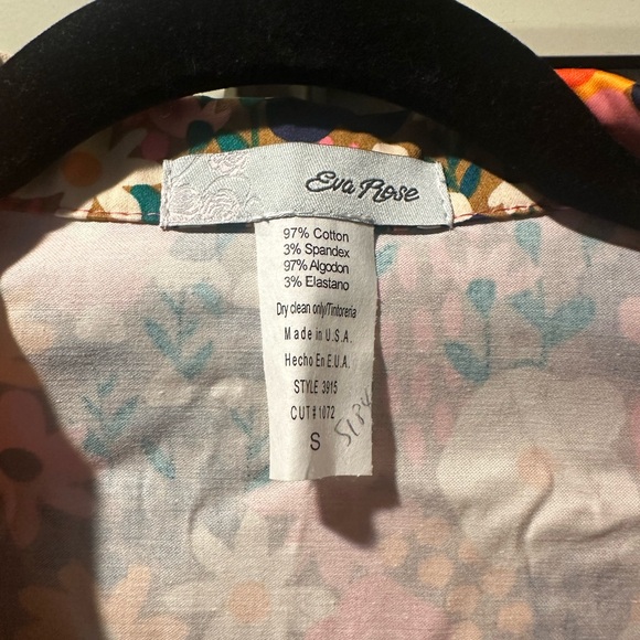 Floral Multicolor Button-Down Dress - Picture 2 of 5